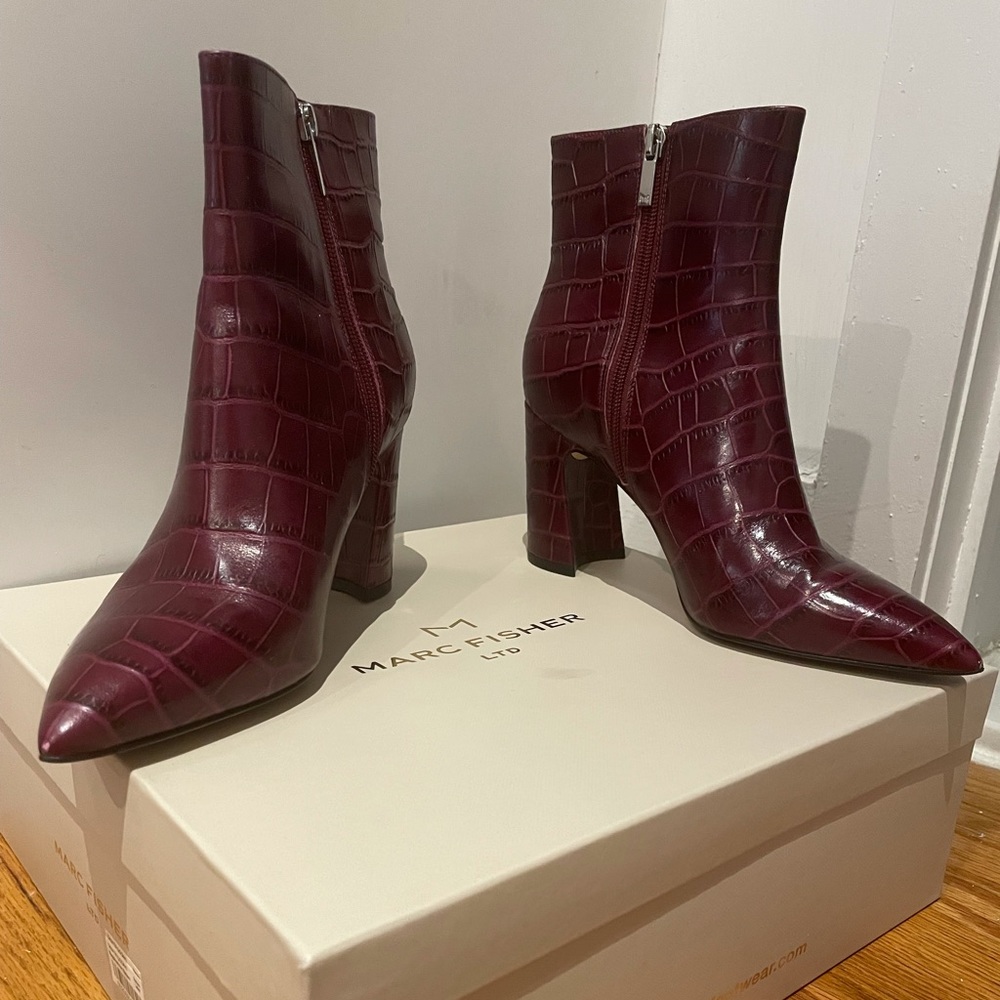 Marc Fisher Heeled Booties - image 1